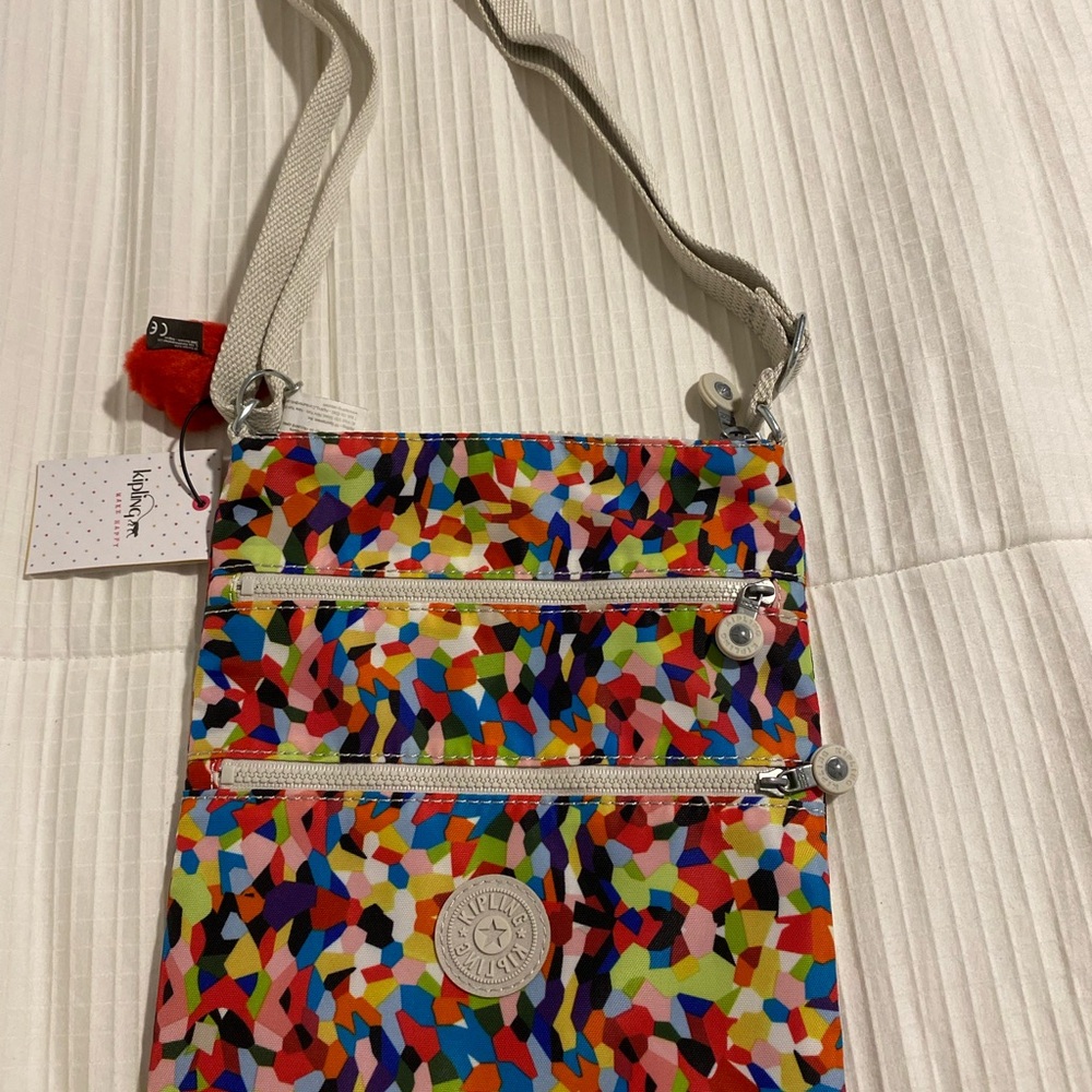 Kipling Keiko Crossbody Bag Multi Splatter